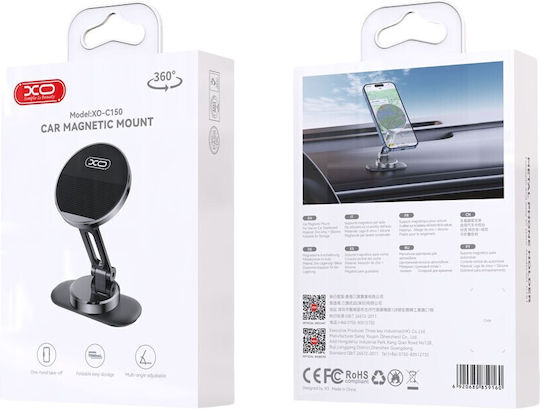 XO C150 Auto Handyhalterung mit Magnet Schwarz