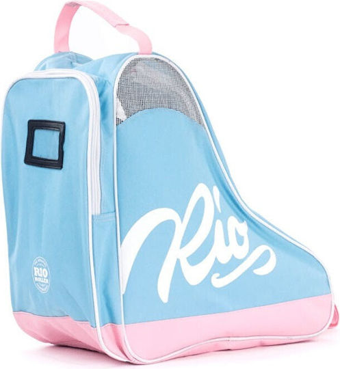 Rio Roller Script RIO511PNK/NVY Quad Roller Skates Bag Blue