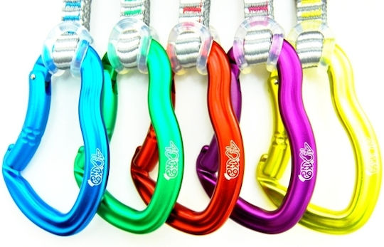 Kong Ergo Quickdraw Carabiner Sets 5pcs