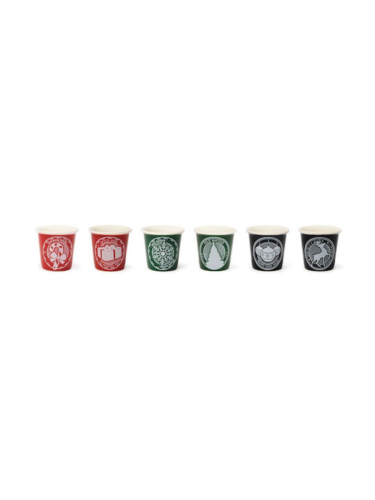 Excelsa Set Ornamente de Crăciun Căni De porțelan 6buc