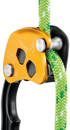 Petzl Chicane D022CA00 Καταβατήρας Αναρρίχησης Κίτρινος