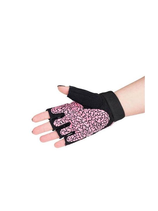 HMS Damen Sport Handschuhe Fitnessstudio Rosa