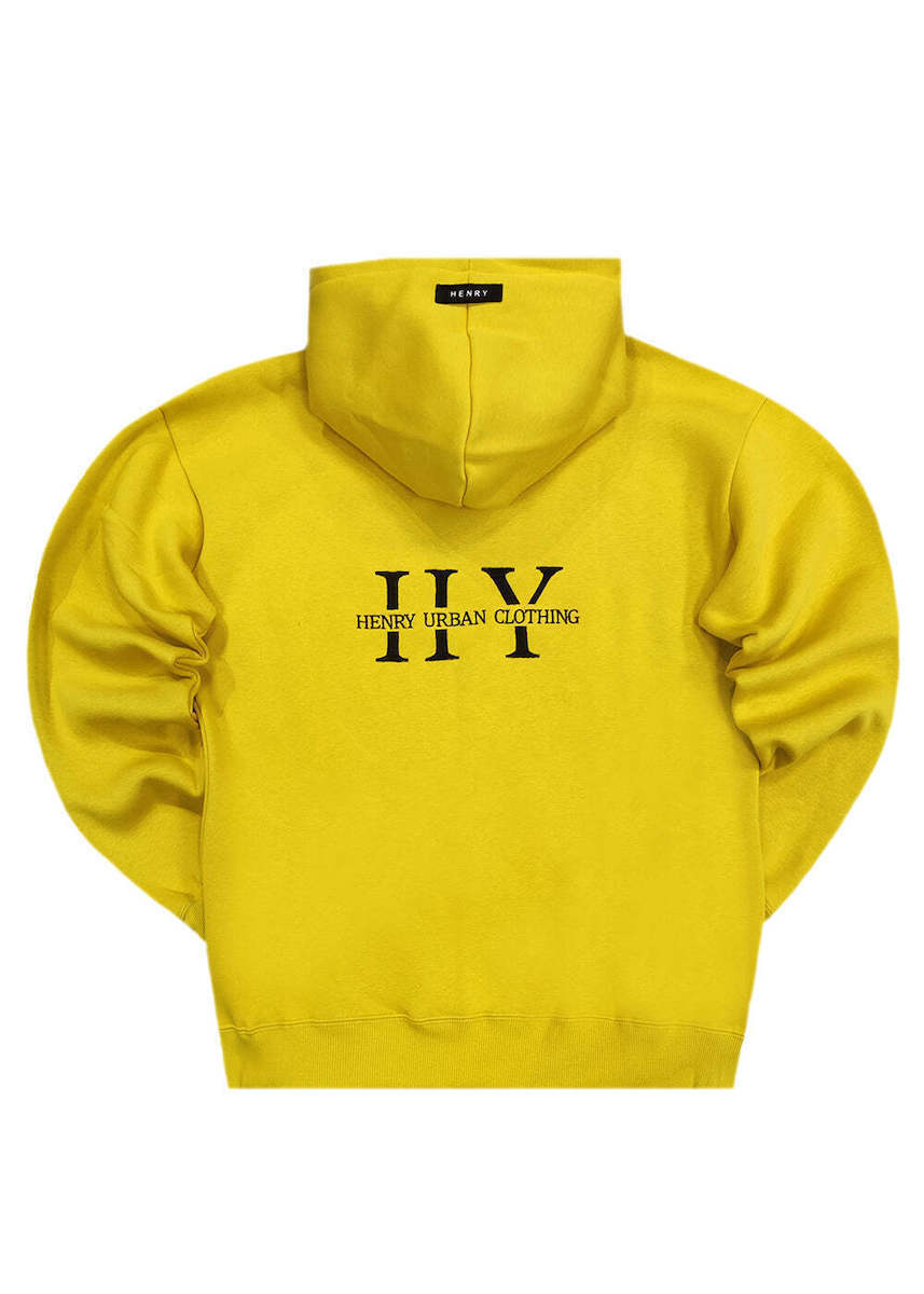 Henry Clothing Henry Hanorac cu Glugă Yellow 3661 | Skroutz Romania