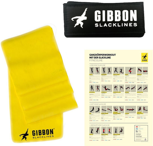Gibbon Slacklines Ιμάντας Ισορροπίας Μπλε