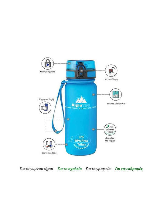 AlpinPro Style S500rs Sticla de apa Plastic 500ml Violet