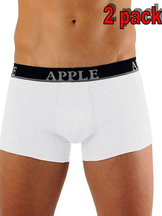 Apple Boxer Men's Boxers 2Pack White