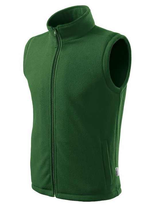 Rimeck Ανδρικό Γιλέκο Εργασίας με Επένδυση Fleece Πράσινο