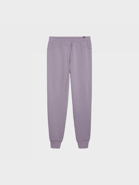 Puma Ess+ Sweatpants with Elastic LILA