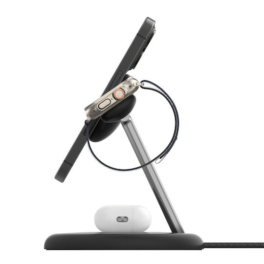 Belkin Ασύρματος Φορτιστής Qi2 15W Μαύρος (Boost Charge Pro)
