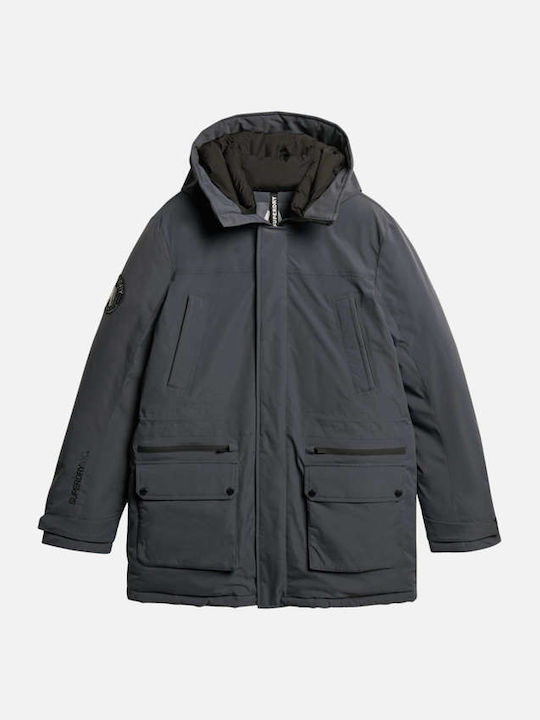 'd3 Ovin City' Winter Jacket Parka Gray