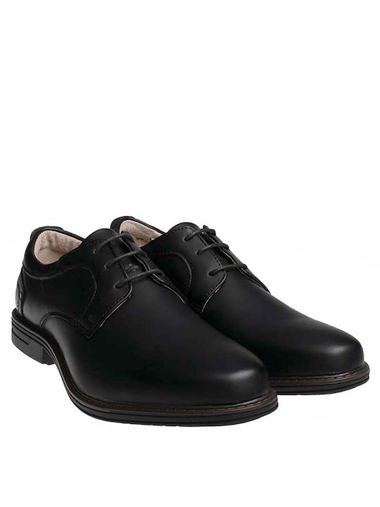 B-Soft Men's Synthetic Leather Casual Shoes Black