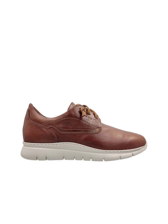 Kricket Men's Leather Casual Shoes Tabac Brown