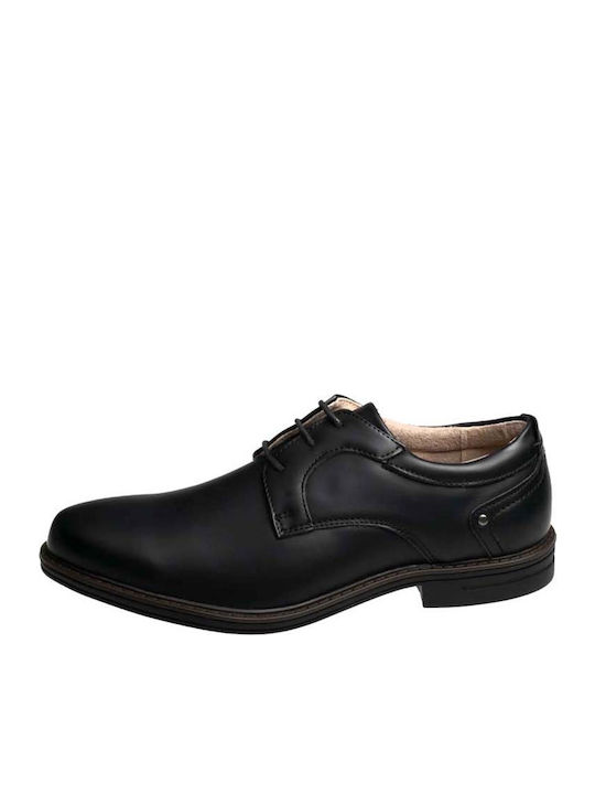 Men's Synthetic Leather Casual Shoes Black
