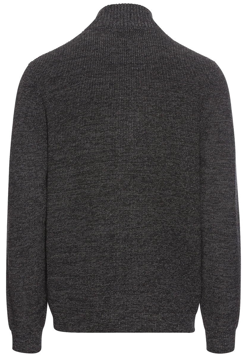 Camel Active Men's Knitted Cardigan Black 409501-4K08-88