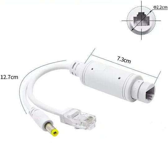 E Zy.Net 802.3af 48v Splitter