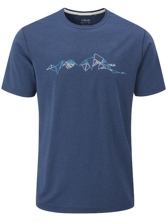 Αθλητικό T-shirt Nightfall Blue