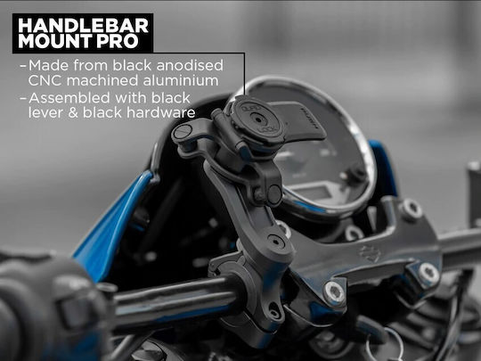 Quad Lock Pro Large Motorcycle Phone Mount with Clip for Steering Wheel