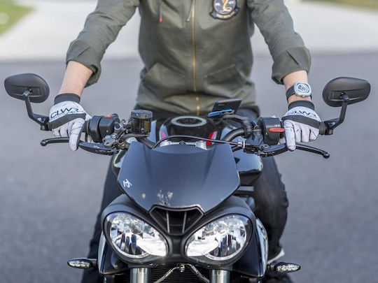 Quad Lock Βάση Κινητού Μοτοσυκλέτας με Κλιπ για το Τιμόνι