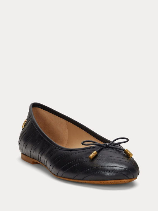 Ralph Lauren Ballerinas Black