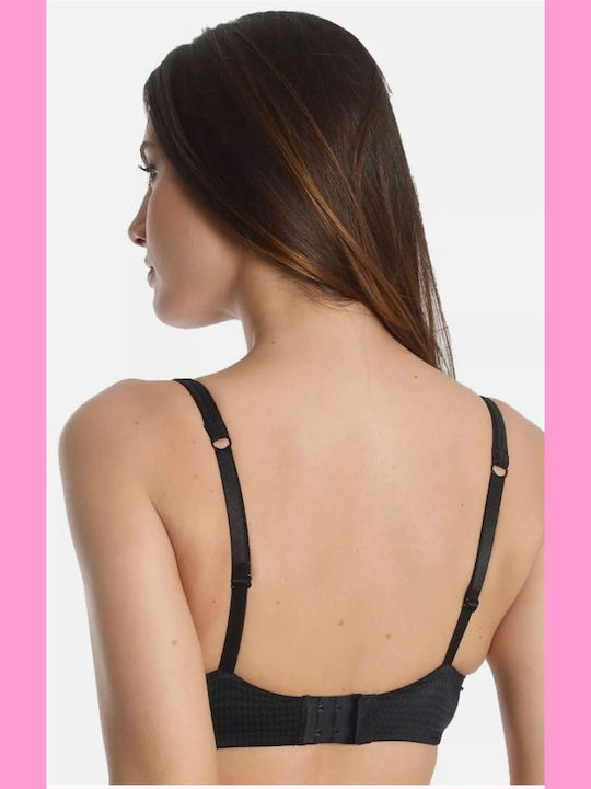 Bra with Light Padding Underwire Black