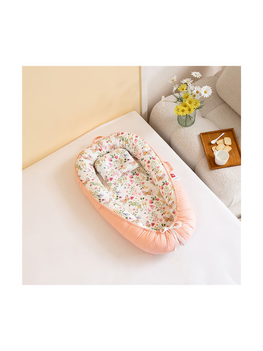 Beauty Home Βρεφικό Μαξιλάρι Φωλιά Σομόν 53x88εκ.