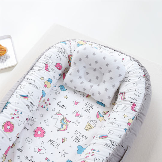 Beauty Home Baby Nest Grey 53x88cm