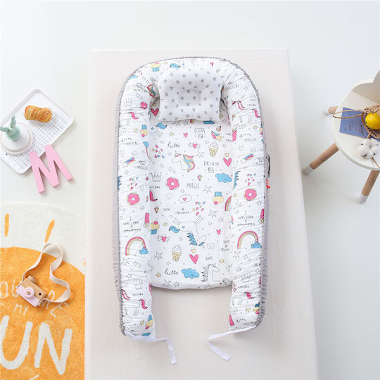 Beauty Home Baby Nest Grey 53x88cm