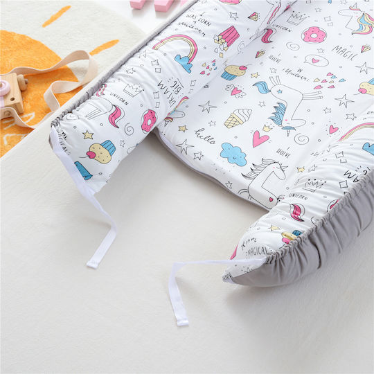 Beauty Home Baby Nest Grey 53x88cm