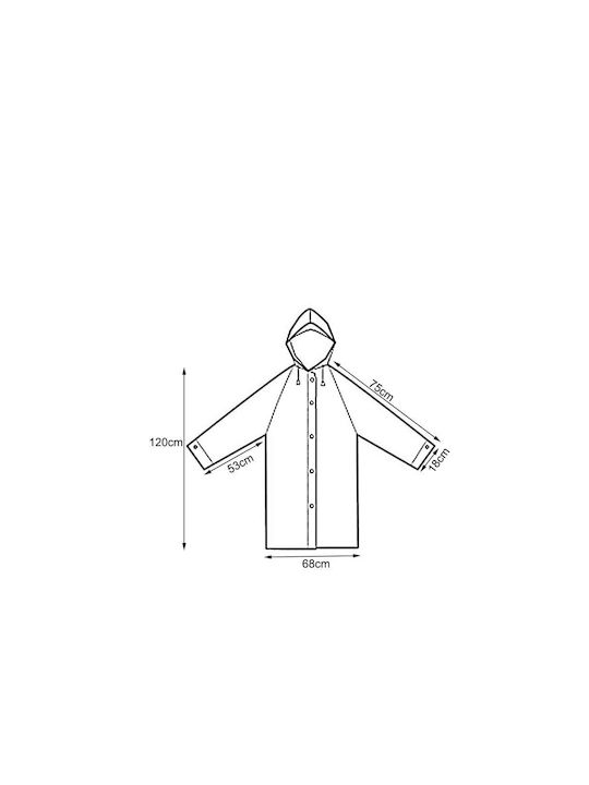 Mackintosh Waterproof Men's Work Poncho Blue