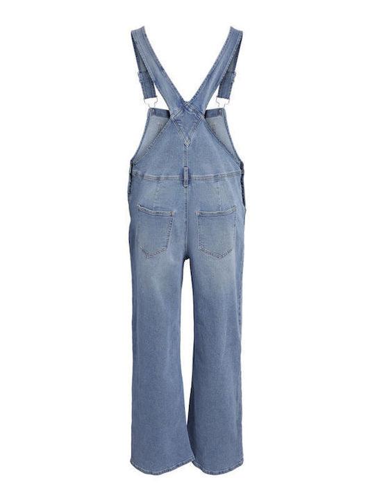 Noisy May Women's Jumpsuit Denim Blue Light