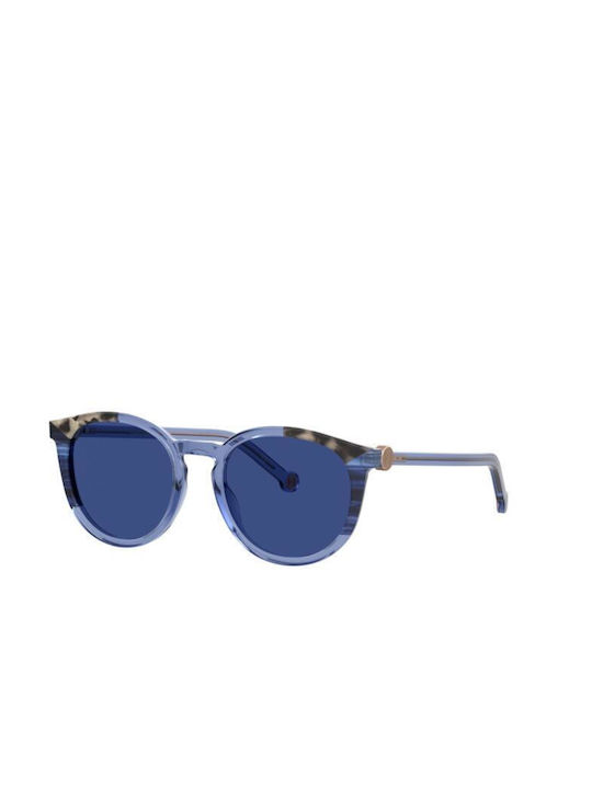 Women's Sunglasses Carolina Herrera Ch 0053/s Blue Habana Ø 53 Mm