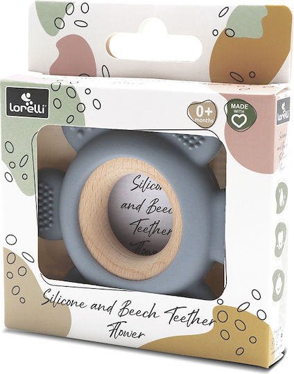 Lorelli Flower Teething Ring made of Silicone for 0 m+