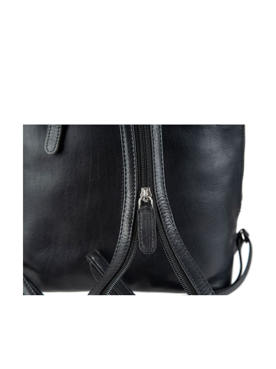 Leather Creations XK Rucksack Schwarz