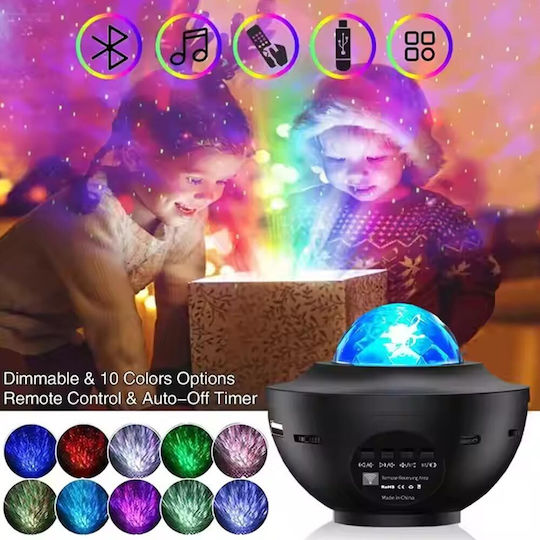 Bluetooth Dekorative Lampe Party Licht Schwarz