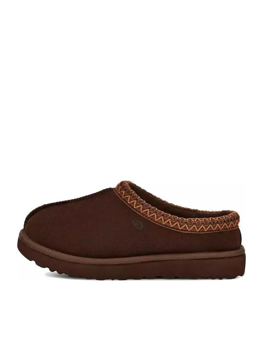 Tasman Winter Women's Slippers with Fur Brown