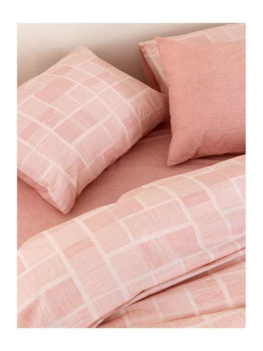 Palamaiki Sheet Sets King Size 265x260cm. Pink 4pcs