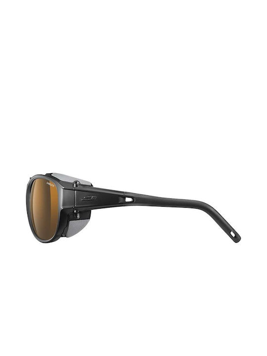 Julbo Explorer 2.0 Men's Sunglasses with Black Plastic Frame and Brown Lens