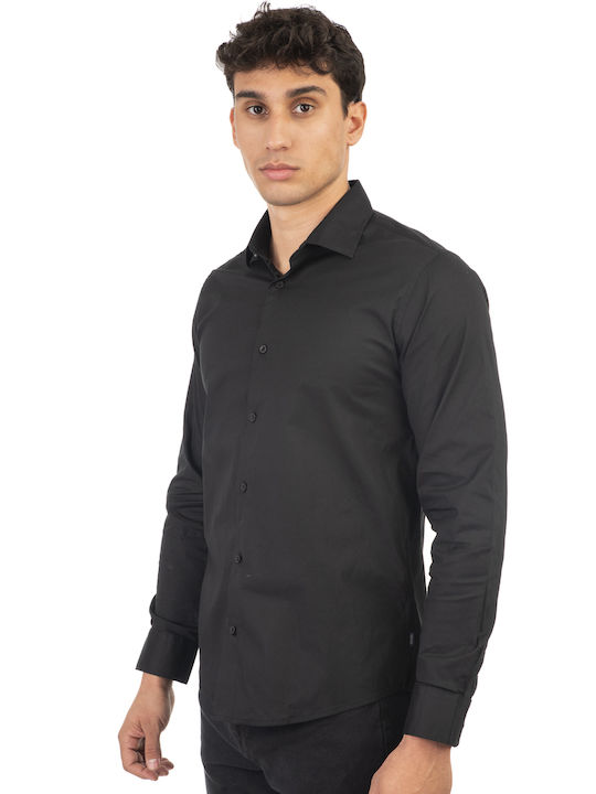 Double Long-sleeved Shirt Black