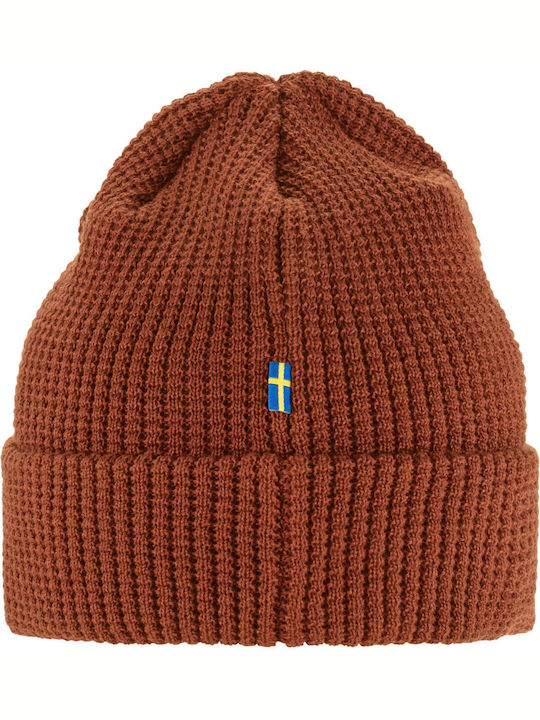 Beanie Ανδρικός Σκούφος Πλεκτός σε Καφέ χρώμα