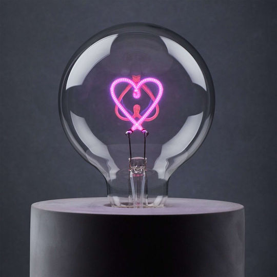 Butlers Dekorative Lampe Herz Rosa