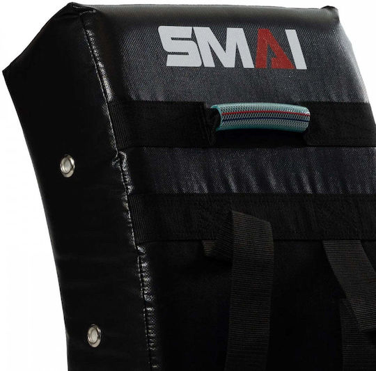 SMAI Curved Martial Arts Shield Black