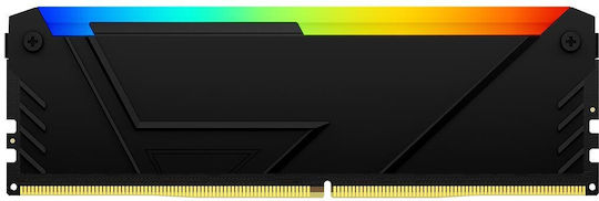 Kingston Fury Beast DDR4 32GB RAM με 4x8GB Modules και Ταχύτητα 3600 για Desktop
