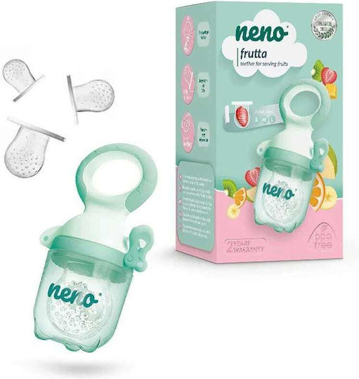 Neno Πιπίλα Φαγητού Πράσινη από Πλαστικό για 4+ μηνών