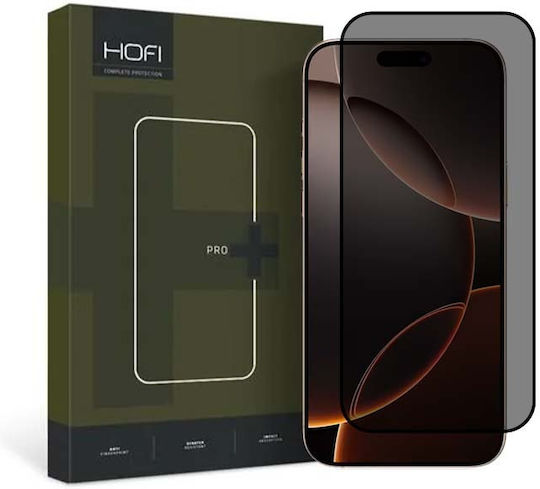 Hofi Anti Spy Glass Pro+ Privatsphäre Gehärtetes Glas 2Stück (iPhone 17 / 17 Pro / 16 Pro)