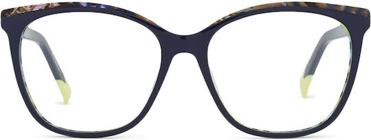 Missoni Weiblich Kunststoff Brillenrahmen Marineblau MIS 0146 GF5