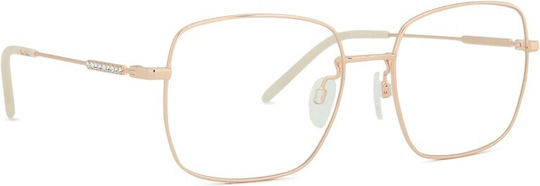 Pierre Cardin Feminin Metalic Rame ochelari Roz Auriu P.C. 8877 DDB