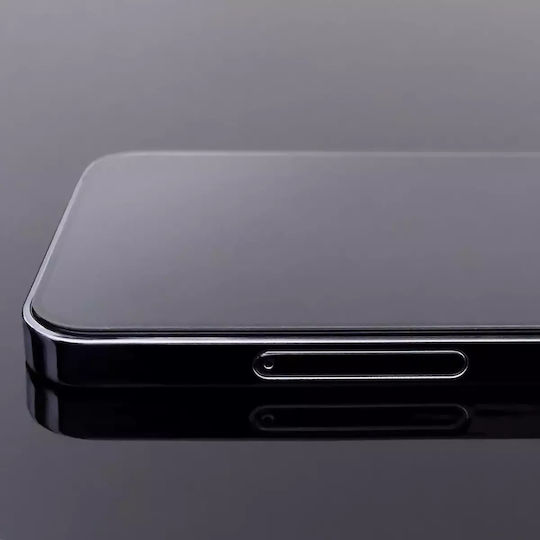 Wozinsky Frame Adeziv complet Full Face Tempered Glass Negru (Galaxy A35)