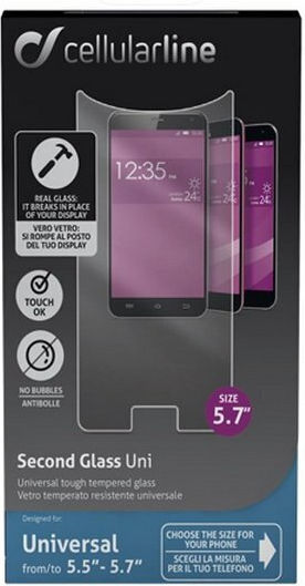 Cellular Line Tempered Glass (Universal)