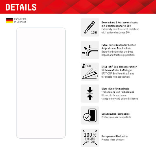 Displex Real Tempered Glass (Galaxy A54)