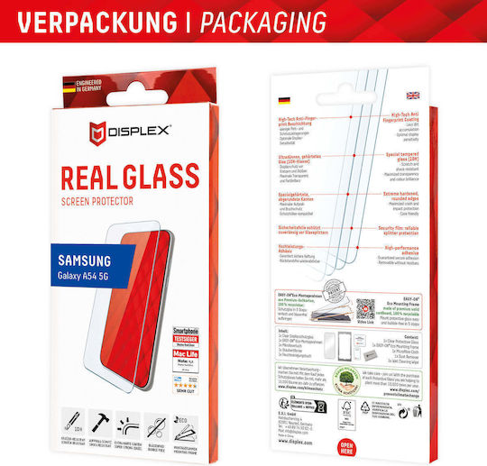 Displex Real Tempered Glass (Galaxy A54)